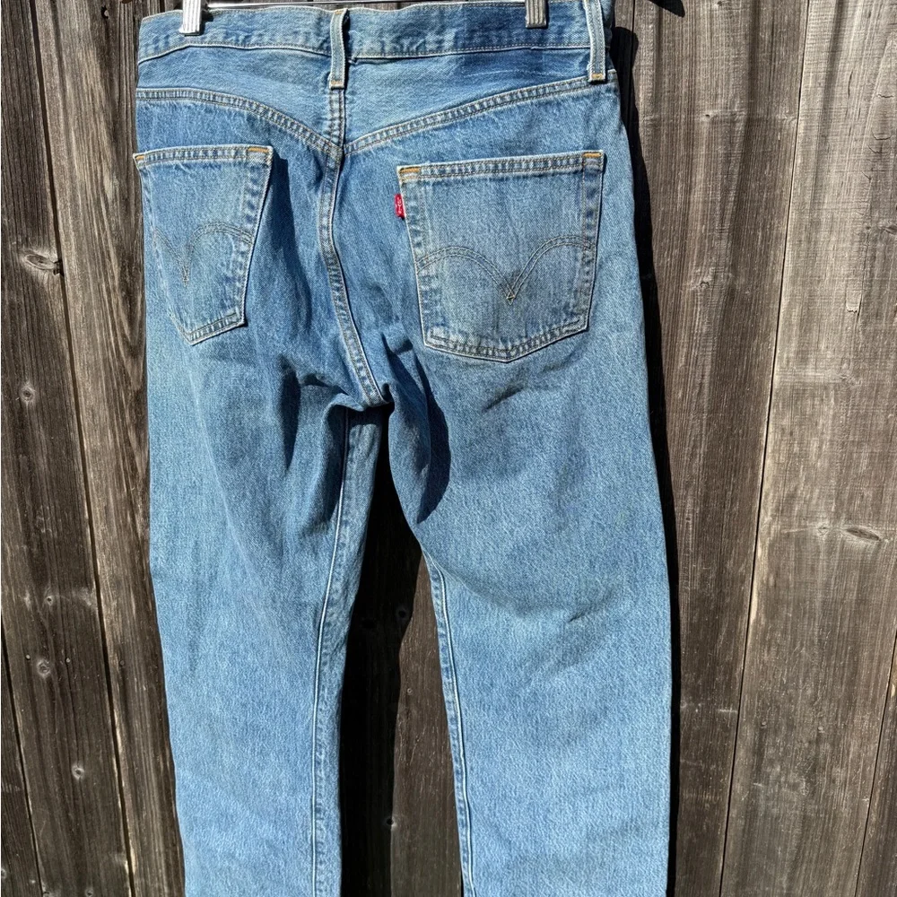 Levi's Blue Straight Jeans